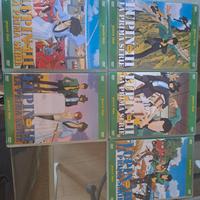 5 dvd LUPIN III la prima serie