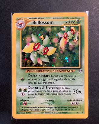 Bellossom 3/111 neo genesis ita pokemon holo