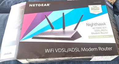 NETGEAR Nighthawk Modem router AC1900 D7000