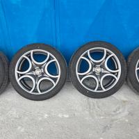 Cerchi in lega 17" gommate nuove Alfa Romeo Mito