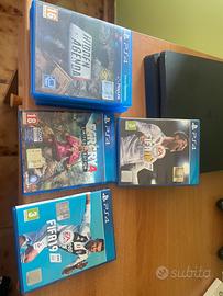 Play station 4 con giochi prezzo trattabile