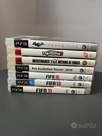 Lotto 7 videogiochi PS3