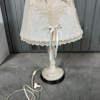 Lampada Tavolo Vintage decorata