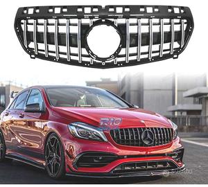 GRIGLIA MERCEDES CLASSE A W176 A45 12-15 CROMO NER