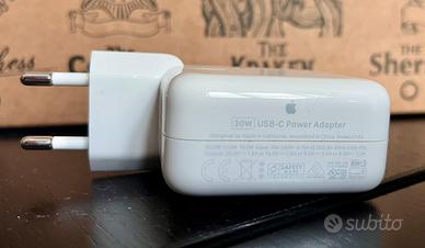 Almentatore USB C 30W Apple x MacBook iPhone 17Pro
