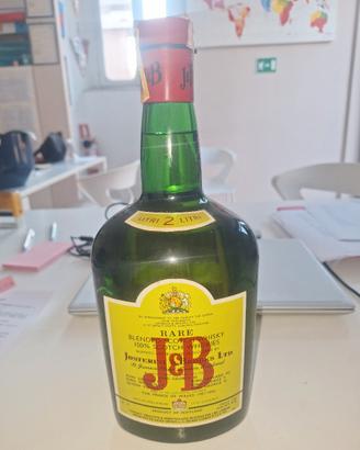 bottiglia J&B 2 litri vintage