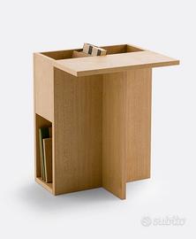 Comodino con nicchie portaoggetti Essena