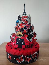 Torta lady bug