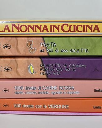 6 Libri di cucina 