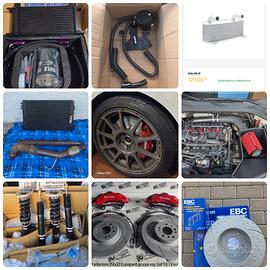 Impianto frenante, intercooler,assetto,aspirazione