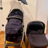 Passeggino combo navicella + seduta Peg Perego