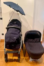Passeggino combo navicella + seduta Peg Perego