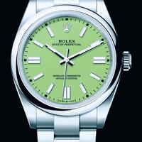 Rolex OP 41mm verde pistacchio 2026 134300 nuovo