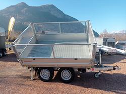 Carrello Rimorchio Auto Ribaltabile Tri-laterele