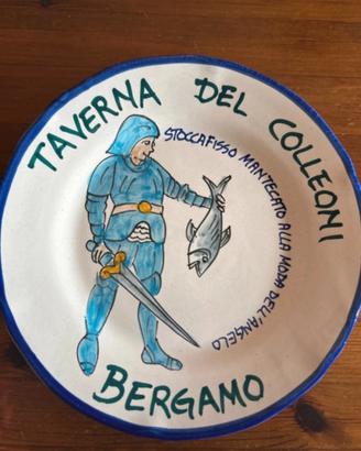 Piatto del buon ricordo Bergamo