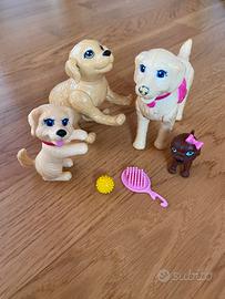 Set cani barbie con accessori