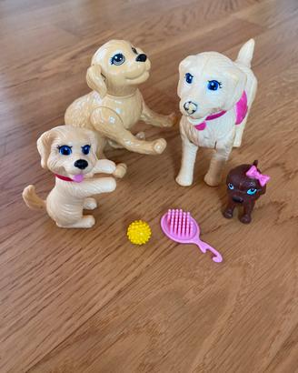 Set cani barbie con accessori
