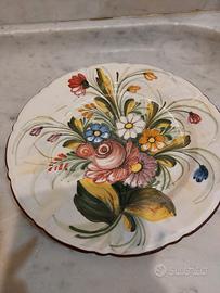 piatto da muro in ceramica 