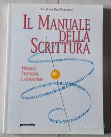 libro "Il manuale della scrittura"