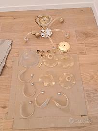 Lampadario originale Murano per Ricambi/sistemare