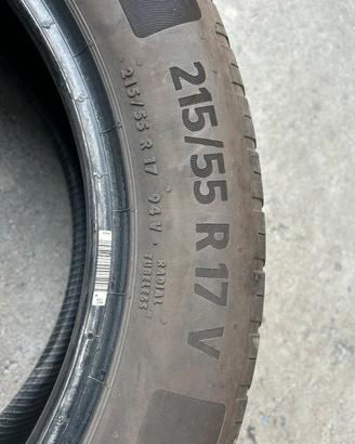 4 PNEUMATICI ESTIVI 215/55 R17 94V estivi