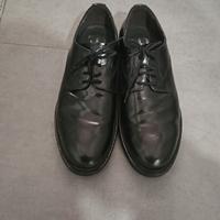 Scarpe da uomo nere lucide Peroni calzature