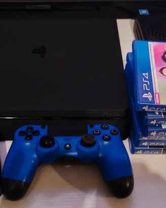 ps4 con 2 joystick e giochi 