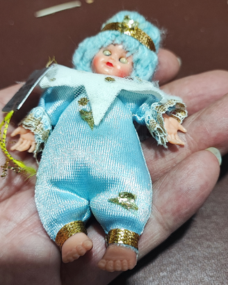 Cavicchi bambolina Fiammiferino occhi movibili