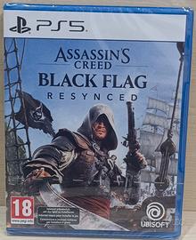 PS5 ASSASSIN'S CREED BLACK FLAG RESINCED NUOVO 
