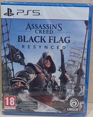 PS5 ASSASSIN'S CREED BLACK FLAG RESINCED NUOVO 