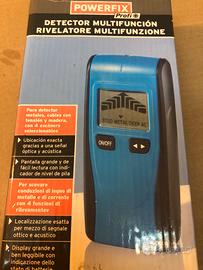 Rilevatore multifunzione + 2 batterie 9v