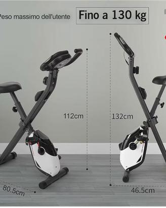 Cyclette Ultrasport F-Bike Pro – Nuova, mai usata