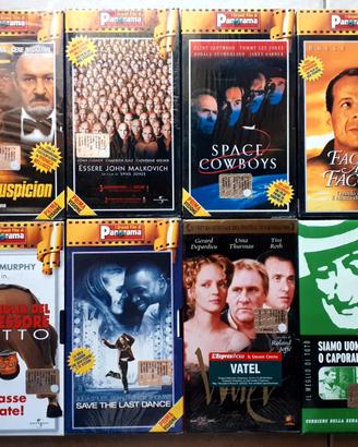 Lotto 8 Videocassette VHS NUOVE Sigillate Panorama