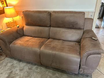 Divano in microfibra