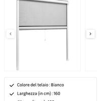 4 zanzariera avvolgibile per finestra