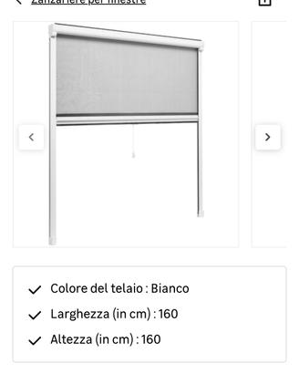 4 zanzariera avvolgibile per finestra