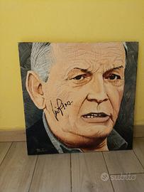 Quadro raffigurante Gigi Riva 