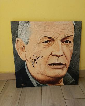 Quadro raffigurante Gigi Riva 