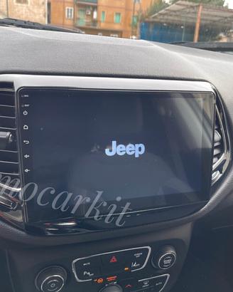 Tablet Android per auto Jeep Compass Patriot CarPl