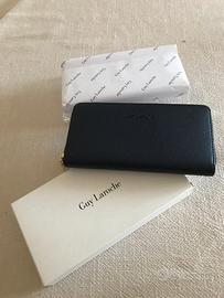 Portafoglio Guy Laroche Blu Navy Nuovo con scatola