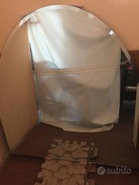 Specchio con bordo molato