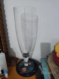 VASO IN VETRO A COPPA CONICA