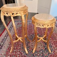 Set da arredo in foglia oro/barocco