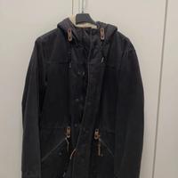 Giubbotto Parka Uomo Nero