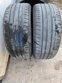 2 gomme Bridgestone estive 225/55R17