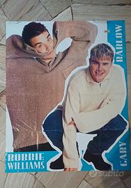 poster Robbie Williams Gary Barlow e Neri per Caso