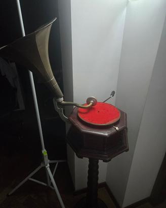 Grammofono a tromba Vintage da arredo