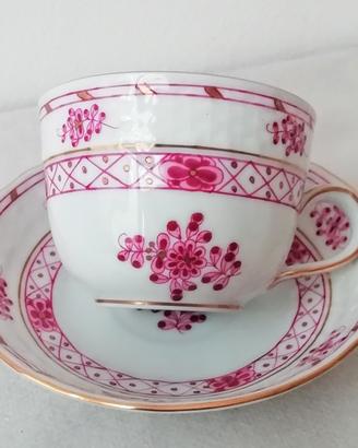 Tazza caffè antica porcellana Herend 