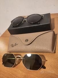 Rayban octagon + Persol Calligrapher edition