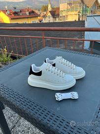 Scarpe Alexander McQueen bianco/nero